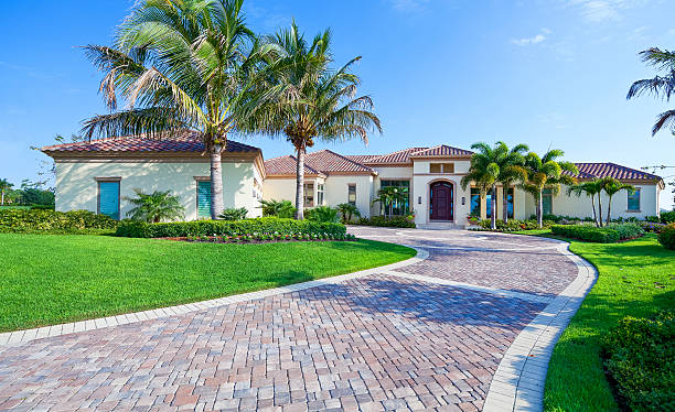 Cobblestone Driveway Pavers in Harvest, AL